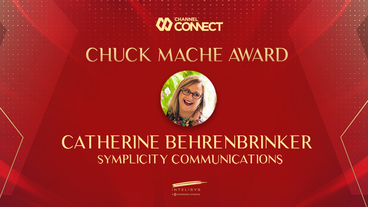 Chuck Mache Award Catherine Behrenbrinker