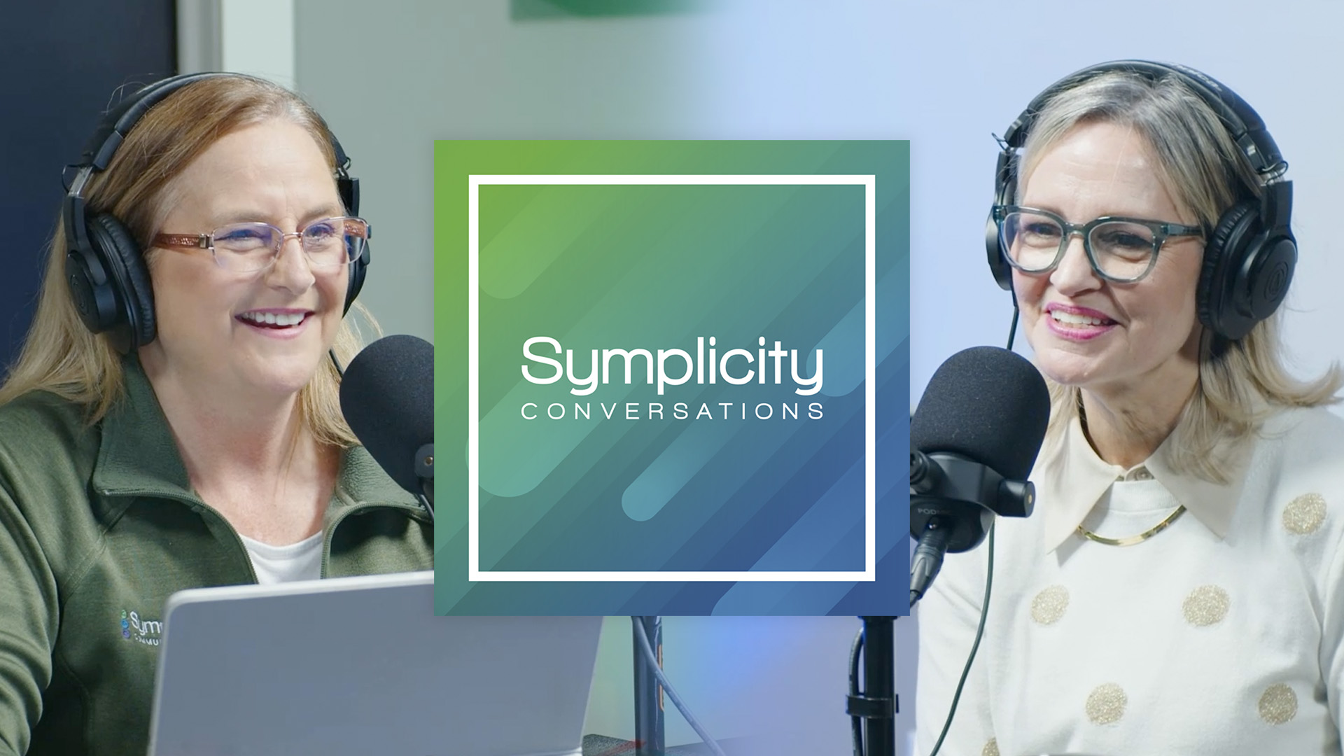 Catherine Ripley and her podcast guest, Jennifer Wangler