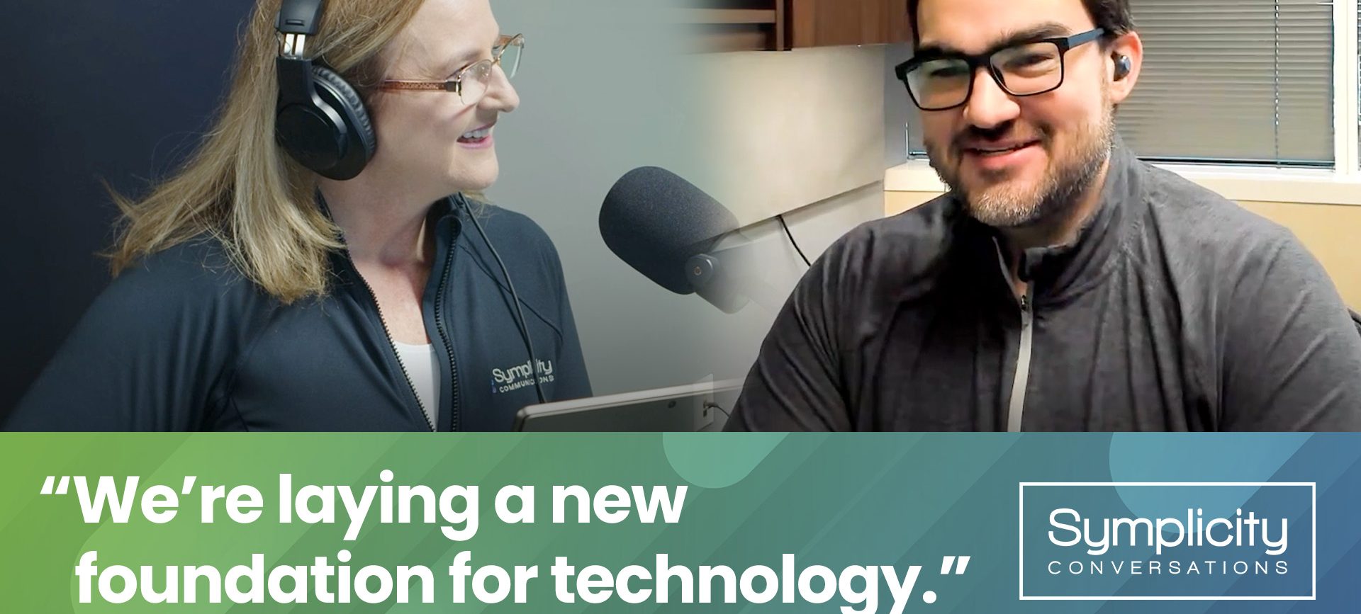 "We're Laying a New Foundation for technology"